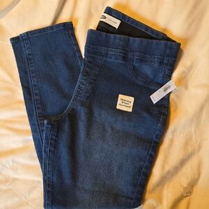 Dark Blue Women's Jeggings